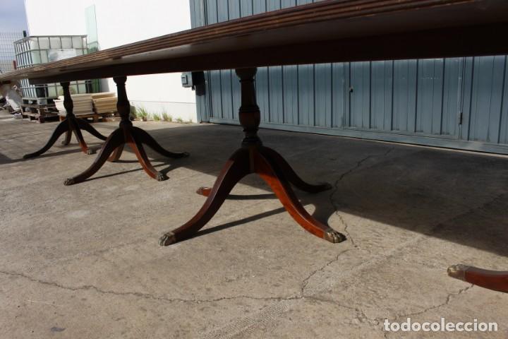 Antig&uuml;edades: Mesa inglesa de 5,50 metros de largo - Foto 10