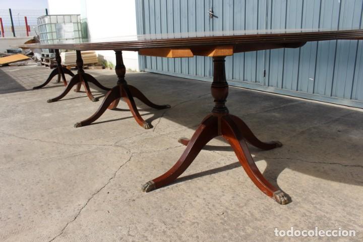 Antig&uuml;edades: Mesa inglesa de 5,50 metros de largo - Foto 11