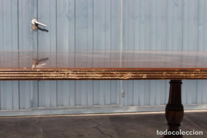 Antig&uuml;edades: Mesa inglesa de 5,50 metros de largo - Foto 15