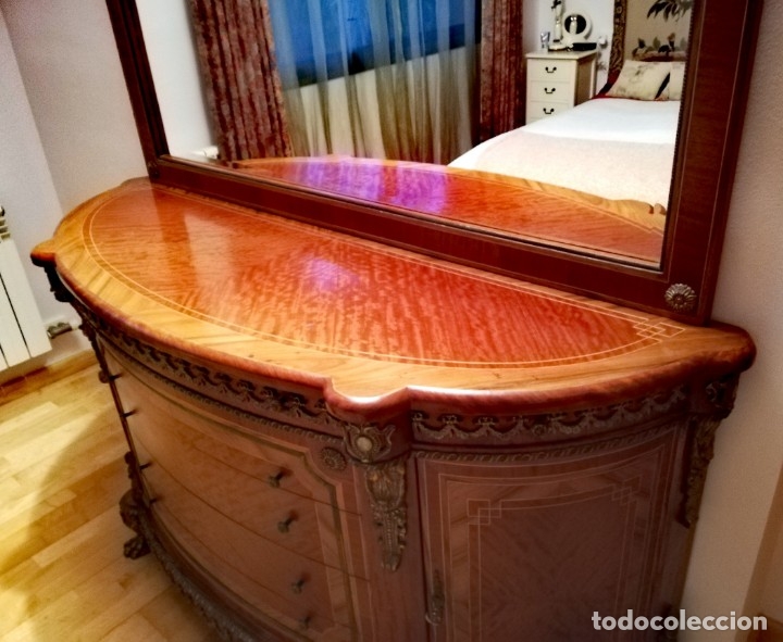 Antig&uuml;edades: Comoda con espejo - Foto 7
