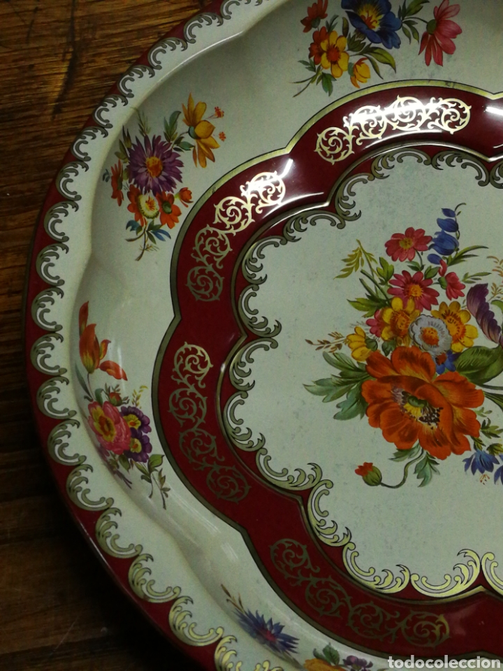 Plato O Fuente Daher Decorated Ware Metalico Buy Old Plates