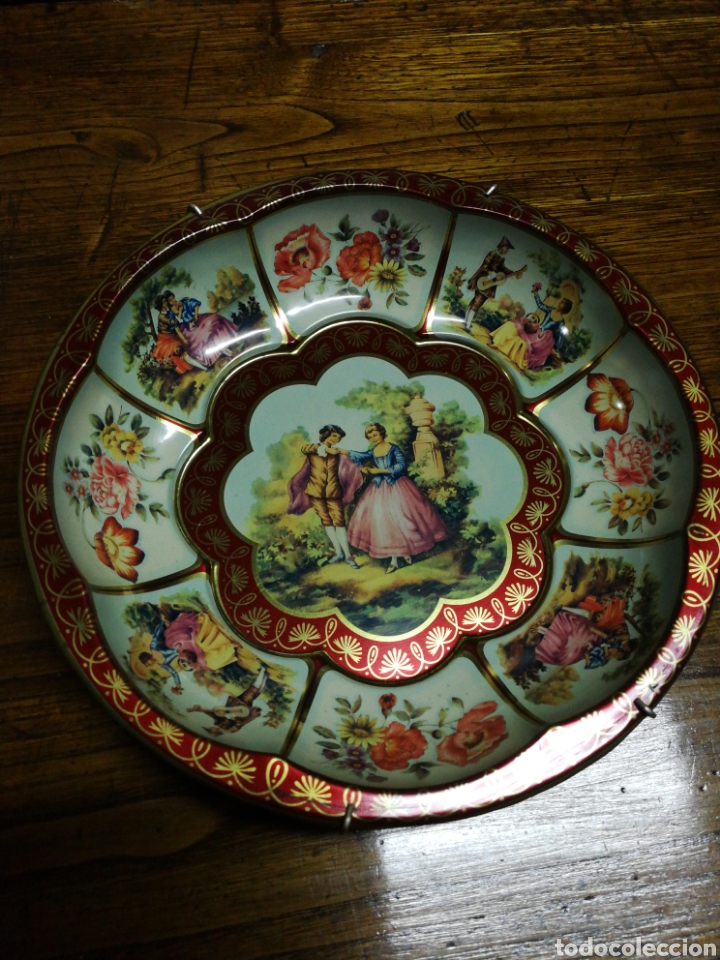 Plato O Fuente Daher Decorated Ware Metalico Buy Old Plates