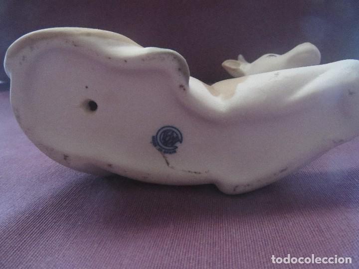 Antig&uuml;edades: vaca en porcelana mate - Foto 2