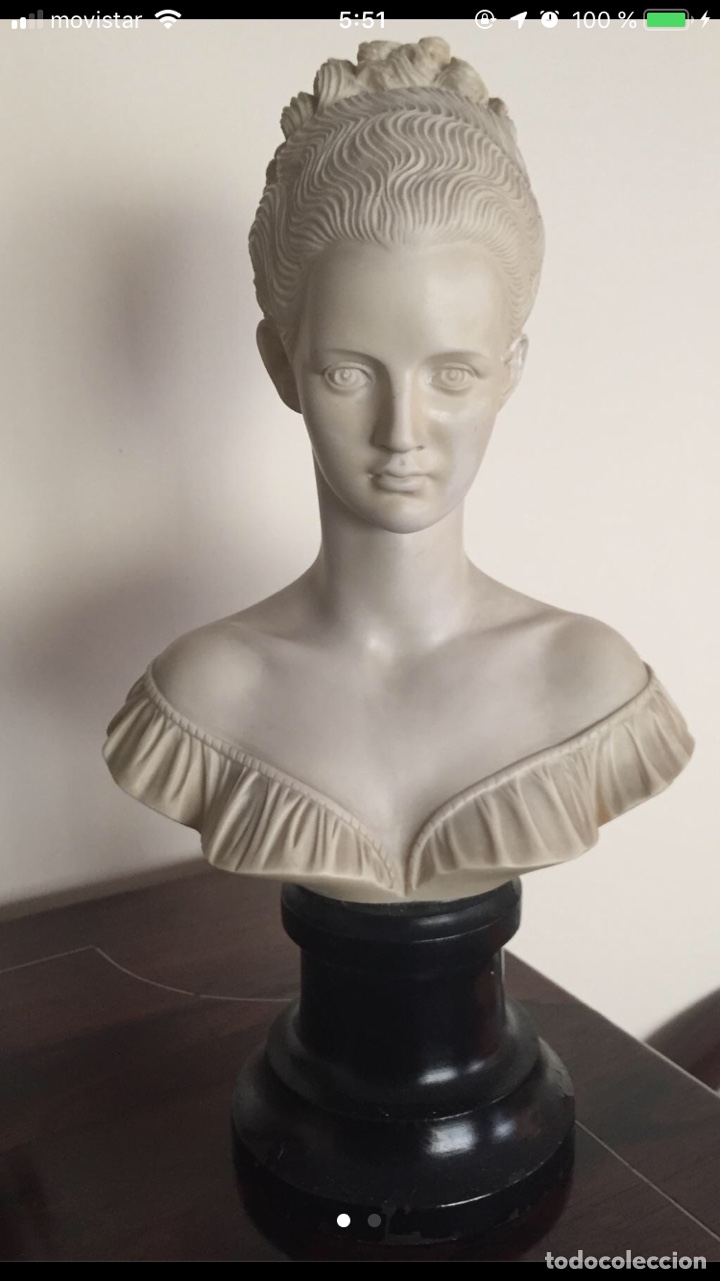Antig&uuml;edades: BUSTO DE MUJER - Foto 1