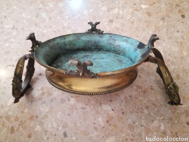Antig&uuml;edades: AntIgua Peana de Bronce. - Foto 5