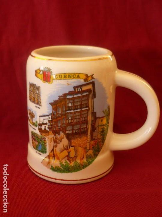 Antig&uuml;edades: JARRA PORCELANA DE CUENCA 12CM. - Foto 1