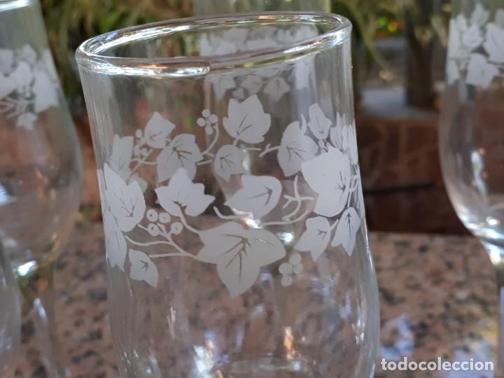 Antig&uuml;edades: antiguo juego de 6 copas de cava - Foto 3