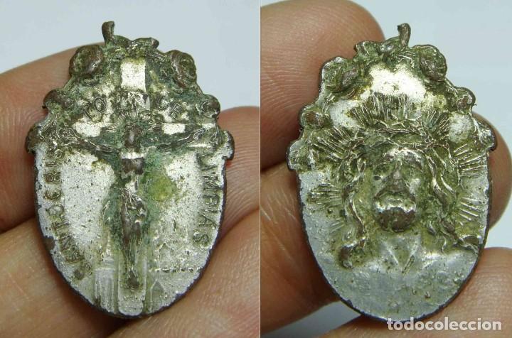 Antig&uuml;edades: Antigua Medalla Religiosa. - Foto 1