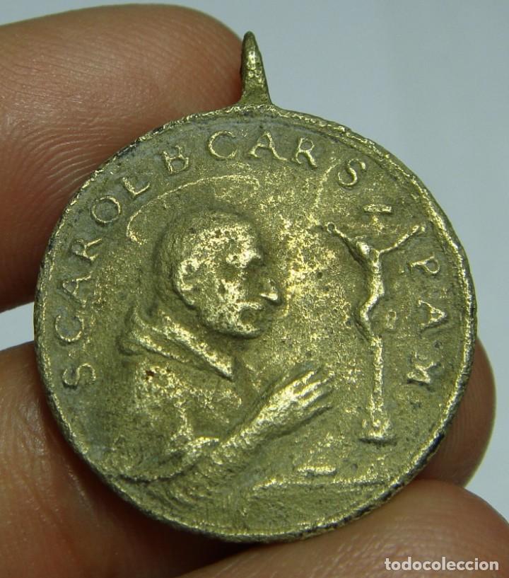 Antig&uuml;edades: Antigua Medalla Religiosa. - Foto 2