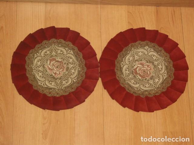 Antig&uuml;edades: JUEGO DE TAPETE REDONDO - Foto 2
