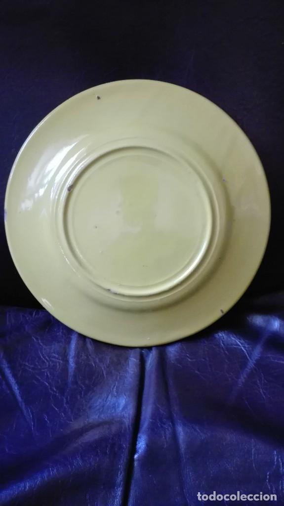 Antig&uuml;edades: Plato de cer&aacute;mica plano de Ja&eacute;n - Foto 2