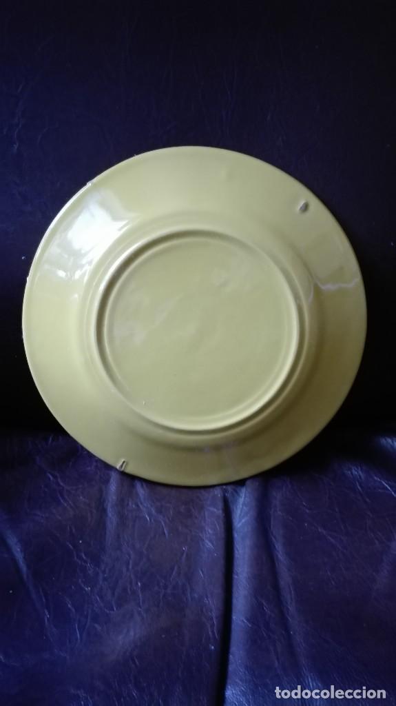 Antig&uuml;edades: Plato de postre de cer&aacute;mica de Ja&eacute;n - Foto 2