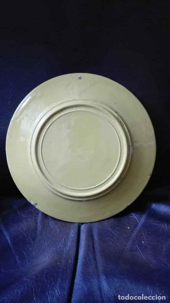 Antig&uuml;edades: Plato de cer&aacute;mica de Ja&eacute;n plano - Foto 2