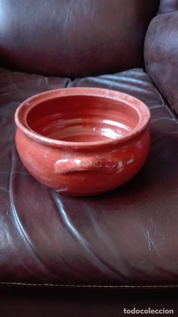 Antig&uuml;edades: Olla de barro cocido y vidriado - Foto 3