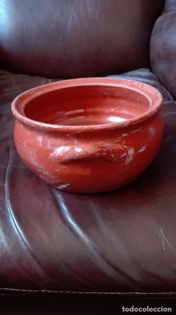 Antig&uuml;edades: Olla de barro cocido y vidriado - Foto 4