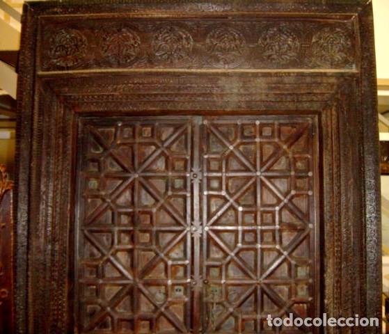 Antig&uuml;edades: Puerta Mudejar de la india - Foto 2