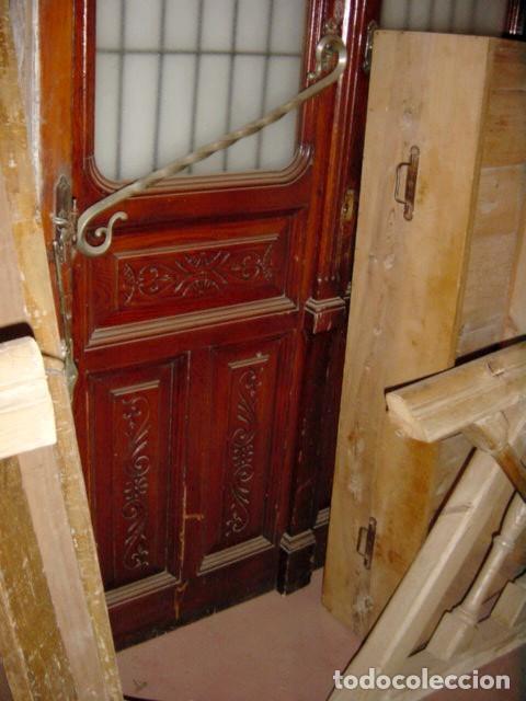 Antig&uuml;edades: Puerta antigua modernista - Foto 4