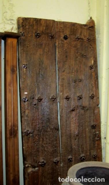 Antig&uuml;edades: Puerta de clavos del siglo XVIII - Foto 3