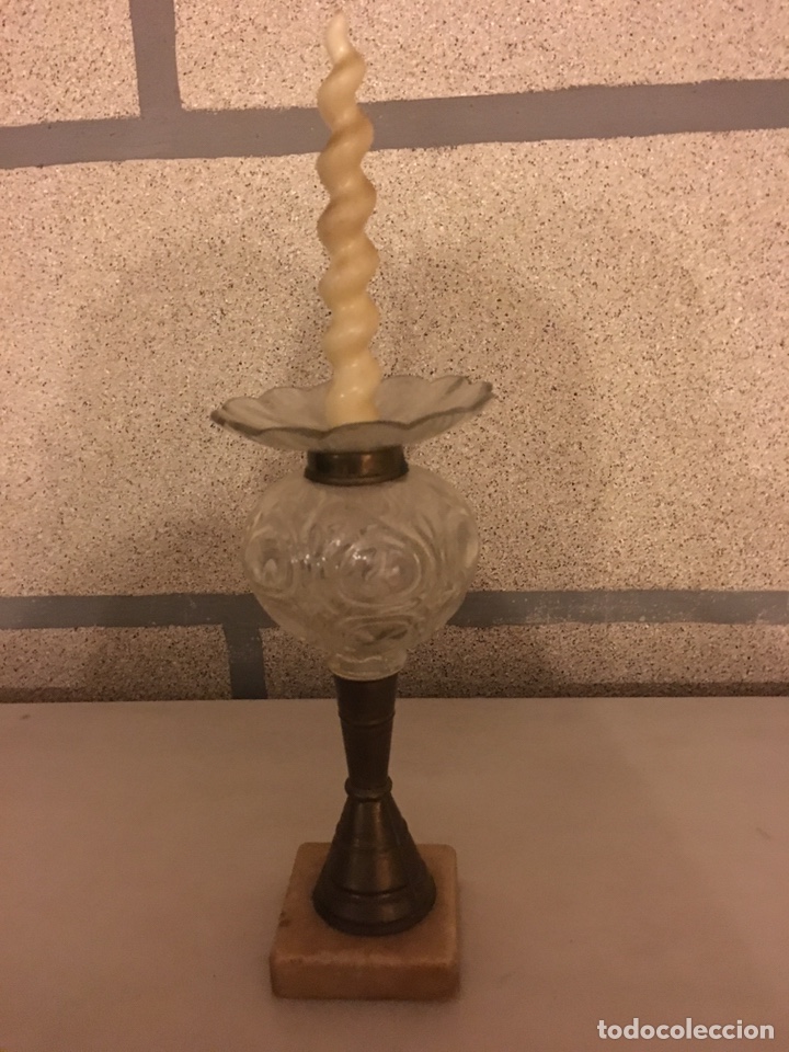 Antig&uuml;edades: Candelabro palmatoria - Foto 1