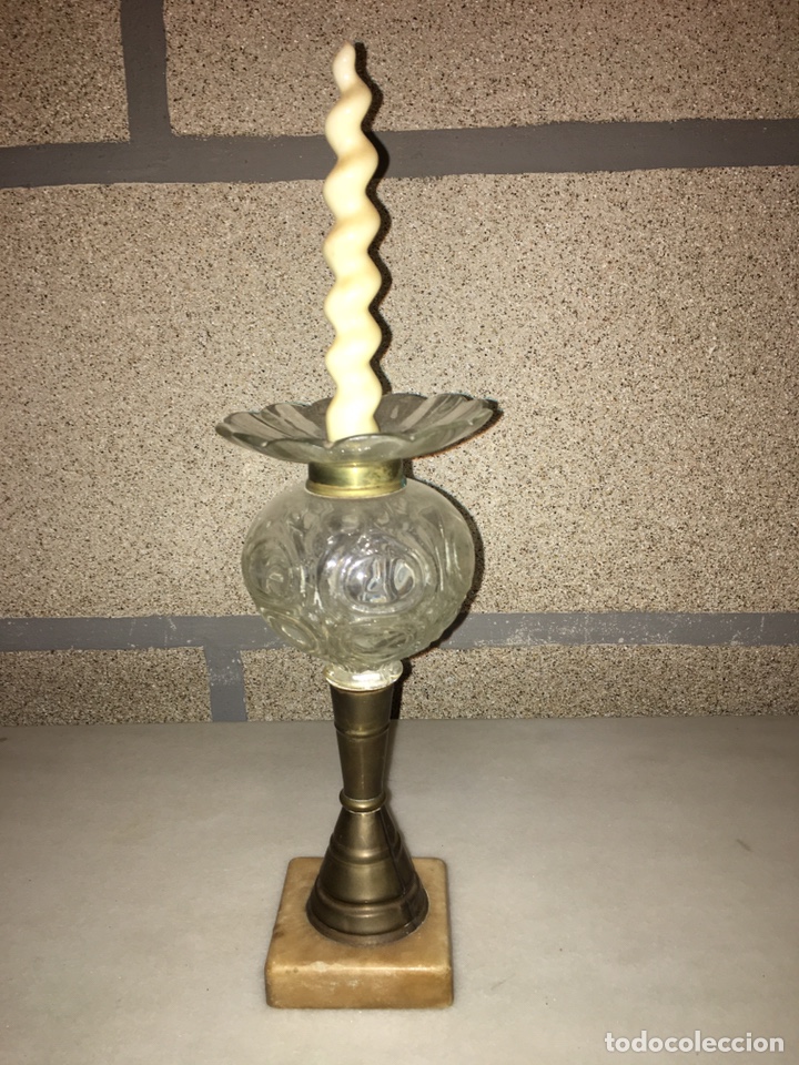 Antig&uuml;edades: Candelabro palmatoria - Foto 2