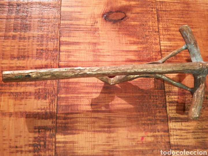 Antig&uuml;edades: CRUZ - CRUCIFIJO DE BRONCE - Foto 7