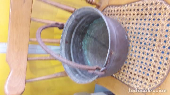 Antig&uuml;edades: cubo , caldero ... cobre y forja - Foto 3