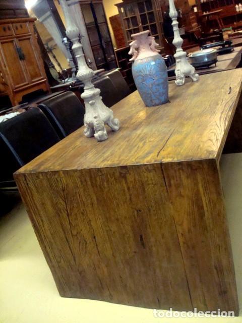 Antig&uuml;edades: Mesa rustica en madera de olmo - Foto 2