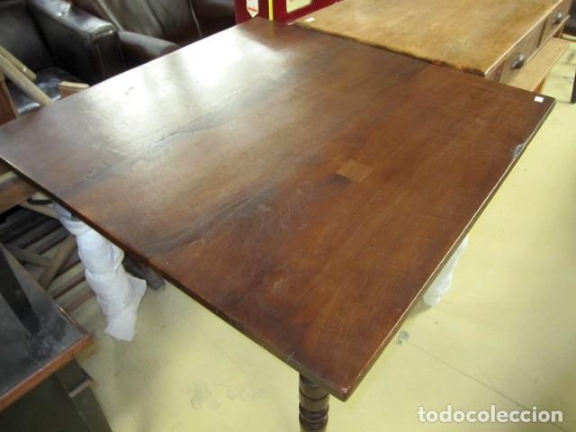 Antig&uuml;edades: Mesa rustica antigua en madera de casta&ntilde;o - Foto 2