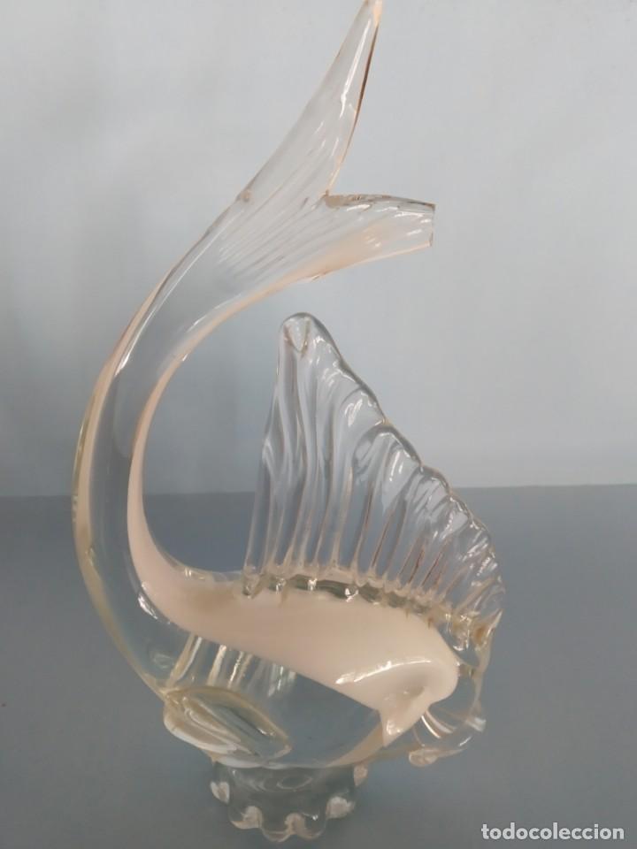 Antig&uuml;edades: PEZ CRISTAL MURANO - Foto 1