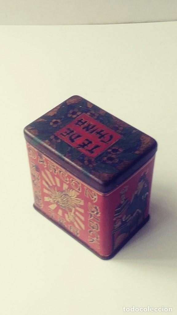 Antig&uuml;edades: CAJA DE TE DE CHINA EL CELESTE IMPERIO E- PASCUAL BARCELONA - Foto 2