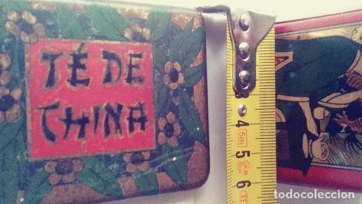 Antig&uuml;edades: CAJA DE TE DE CHINA EL CELESTE IMPERIO E- PASCUAL BARCELONA - Foto 10