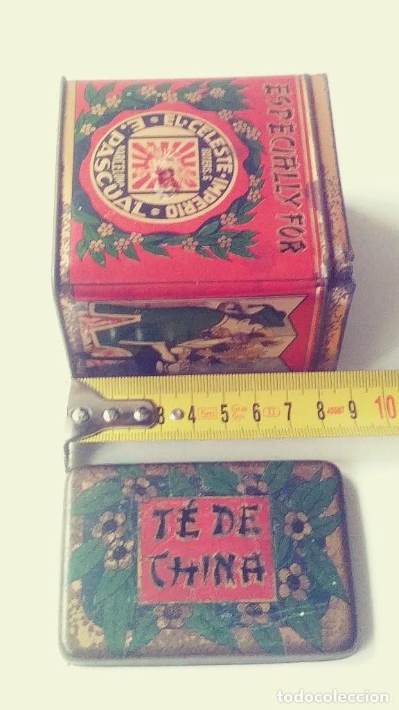 Antig&uuml;edades: CAJA DE TE DE CHINA EL CELESTE IMPERIO E- PASCUAL BARCELONA - Foto 11