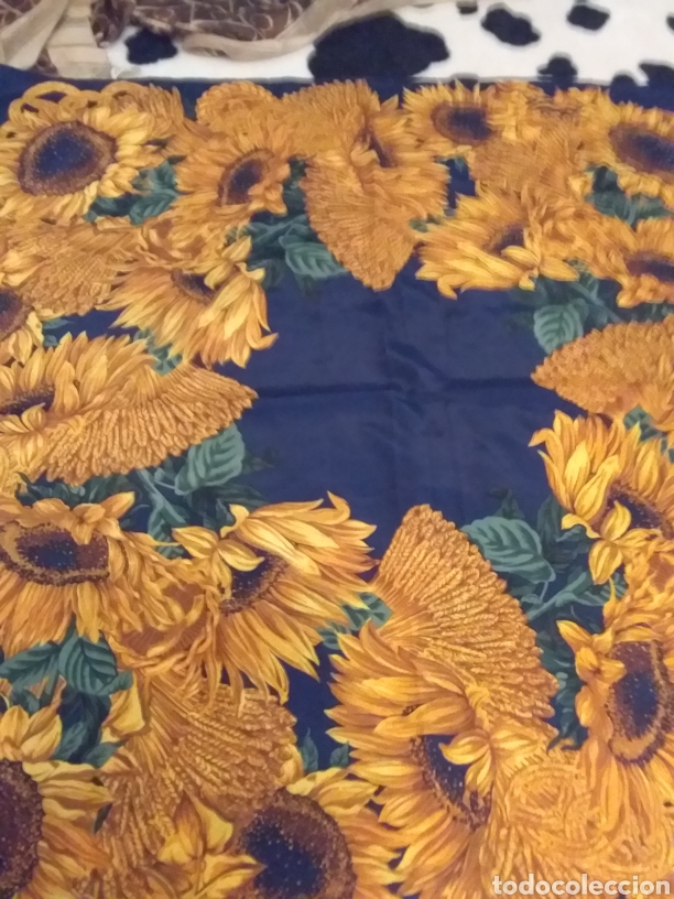 Antig&uuml;edades: Pa&ntilde;uelo de girasoles - Foto 3