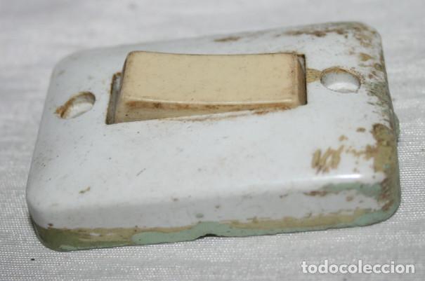 Antig&uuml;edades: LLAVE O INTERRUPTOR VINTAGE DE CORRIENTE O LUZ - Foto 1