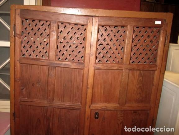 Antig&uuml;edades: Alacena rustica antigua con celosia - Foto 2