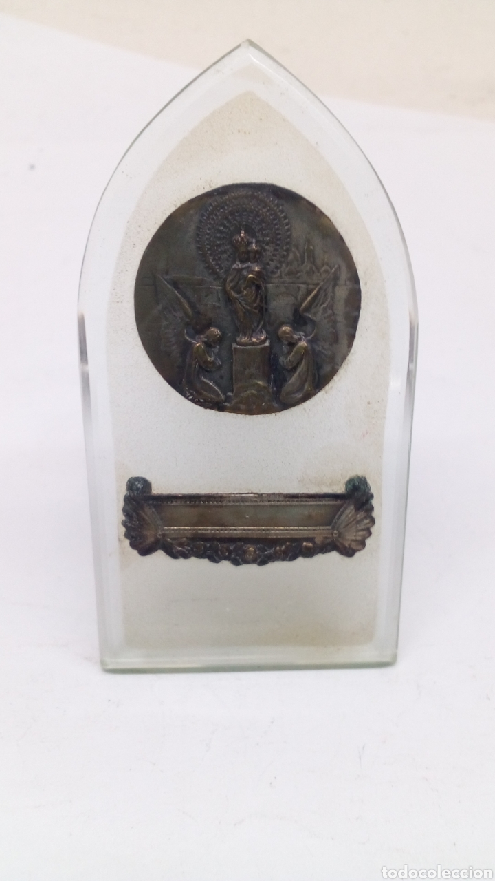 Antig&uuml;edades: Figura estampado religioso - Foto 1