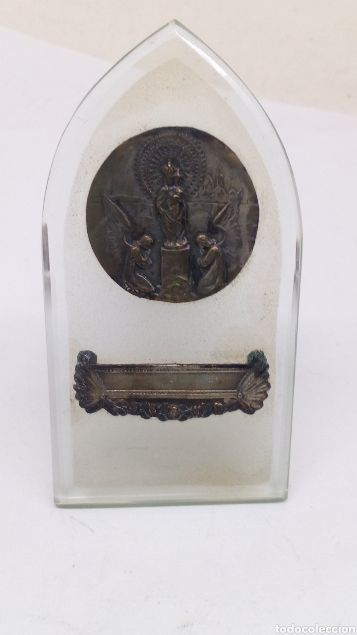 Antig&uuml;edades: Figura estampado religioso - Foto 2
