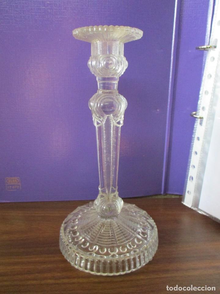 Antig&uuml;edades: candelabro cristal - Foto 1