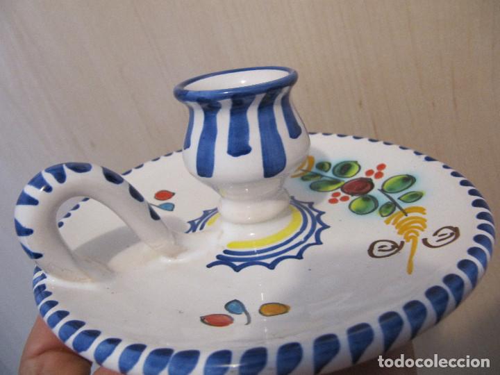 Antig&uuml;edades: CONJUNTO DE CERAMICA PINTADA A MANO CHC PTE - Foto 3