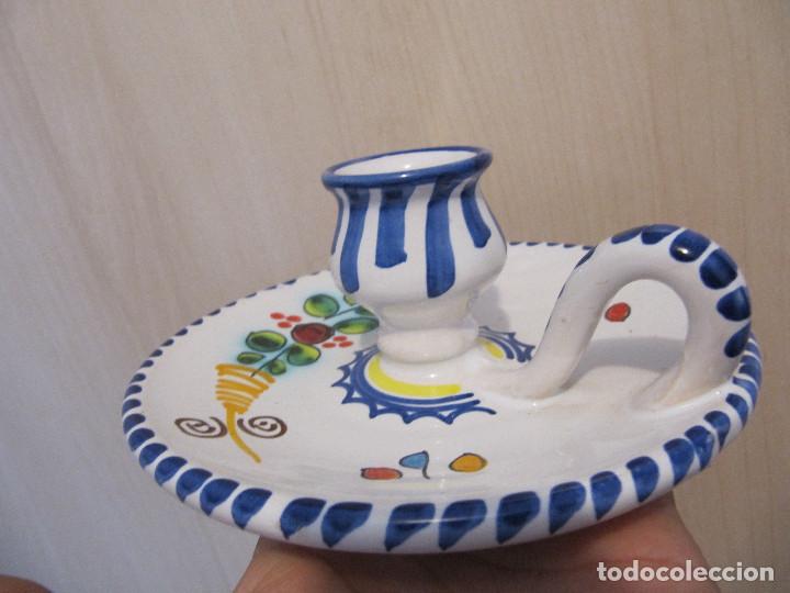 Antig&uuml;edades: CONJUNTO DE CERAMICA PINTADA A MANO CHC PTE - Foto 6