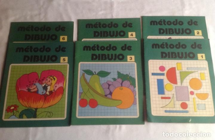 Oggetti Antichi: ANTIGUO METODO DE DIBUJOS COMPLETO CON SEIS CUADERNOS DE EDICIONES SUSAETA SA