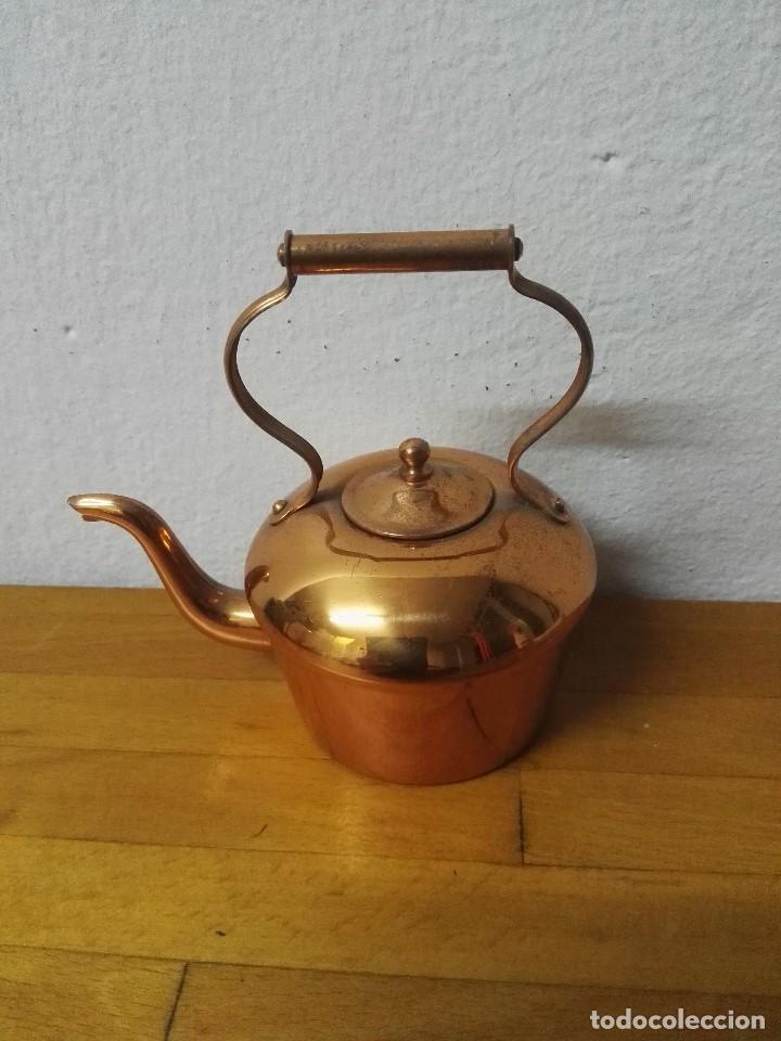 Antig&uuml;edades: Antigua Tetera de cobre - Foto 1