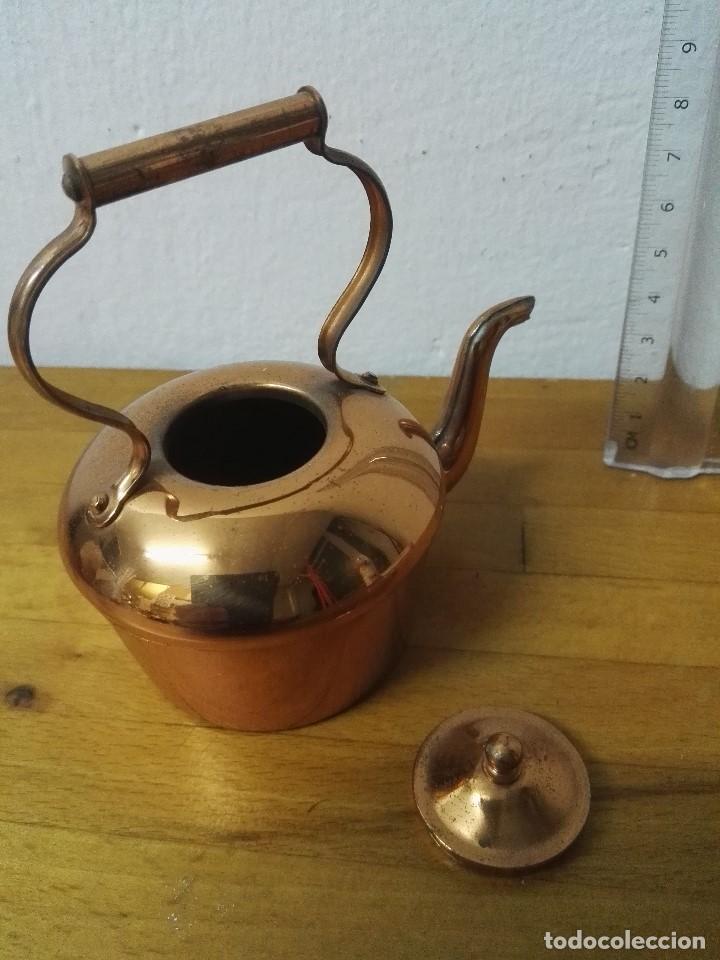 Antig&uuml;edades: Antigua Tetera de cobre - Foto 5