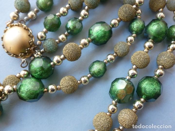 Antig&uuml;edades: ANTIGUO COLLAR  DE CRISTAL - Foto 2