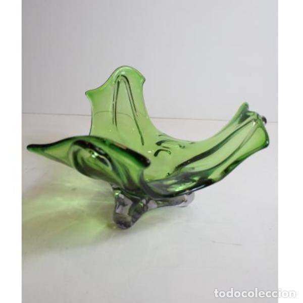 Antig&uuml;edades: Antiguo centro de mesa de cristal de murano - Foto 2