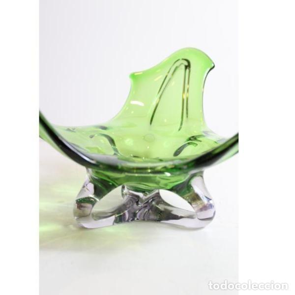 Antig&uuml;edades: Antiguo centro de mesa de cristal de murano - Foto 4