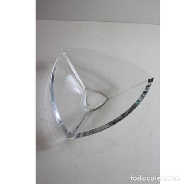 Antig&uuml;edades: Antiguo centro de mesa de cristal - Foto 1