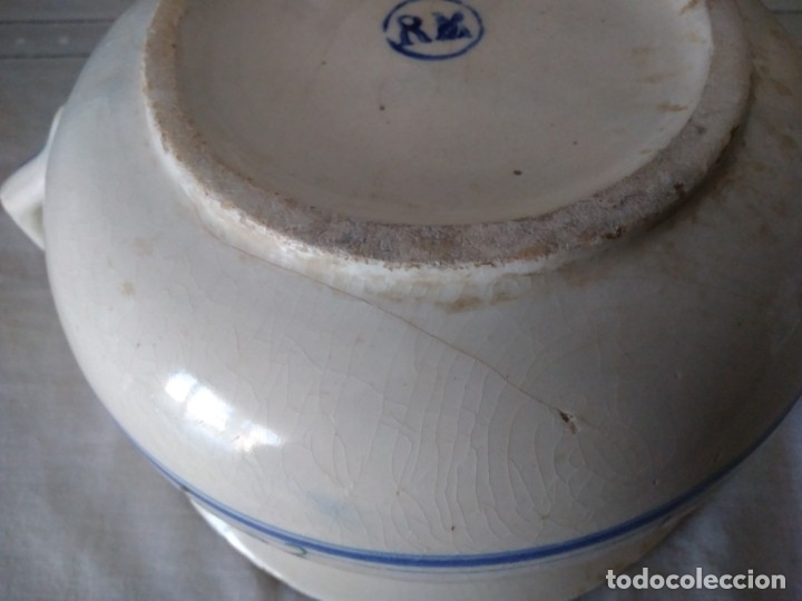 Antig&uuml;edades: ORINAL MANISES O LEVANTE MARCA EN LA BASE - Foto 7