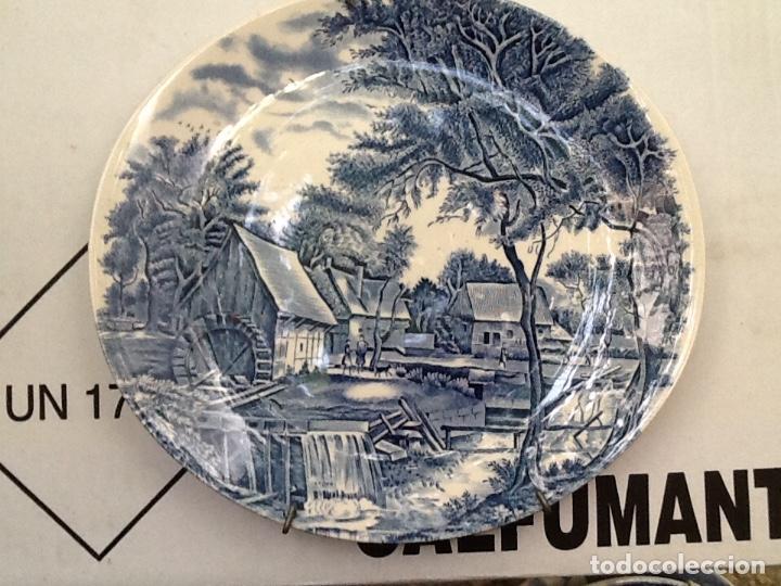 Antig&uuml;edades: PLATO DE PORCELANA INGLESA - Foto 1