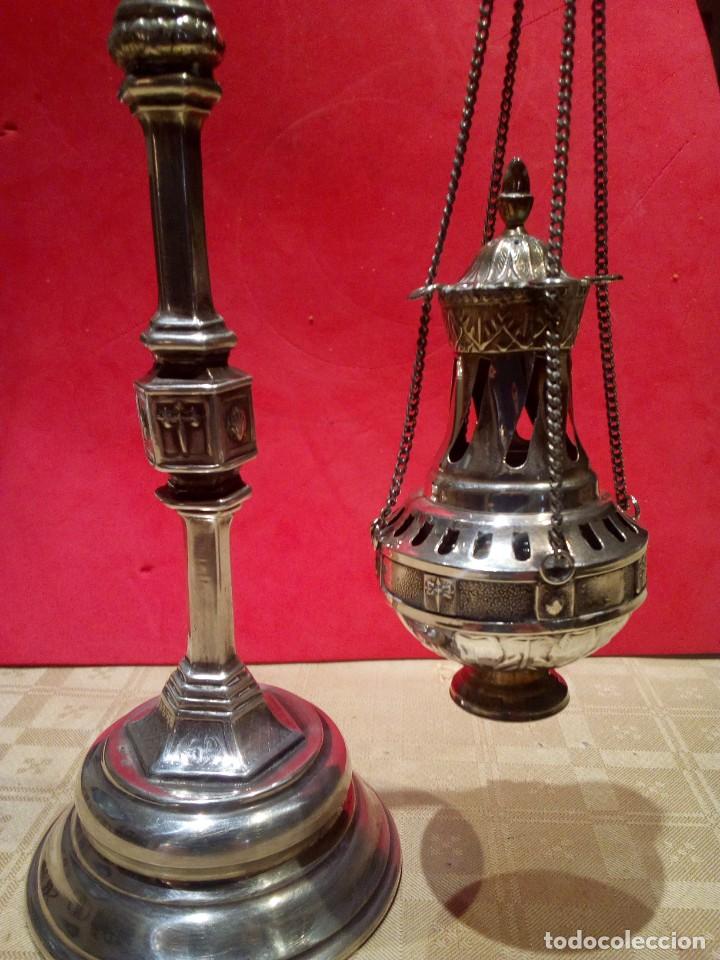 Antig&uuml;edades: Botafumeiro en plata de ley contrastada - Foto 4